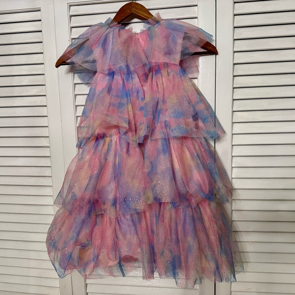 Lola + The Boys Sparkling Tulle Dress